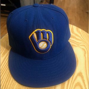 New Era Milwaukee Brewers throwback, size 7 1/2